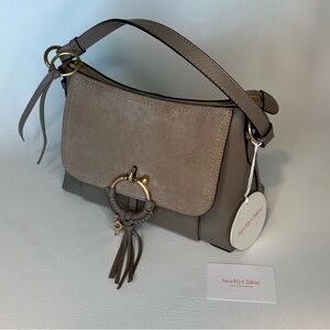 See By Chloé | NWT Leather and Suede Shoulder Bag